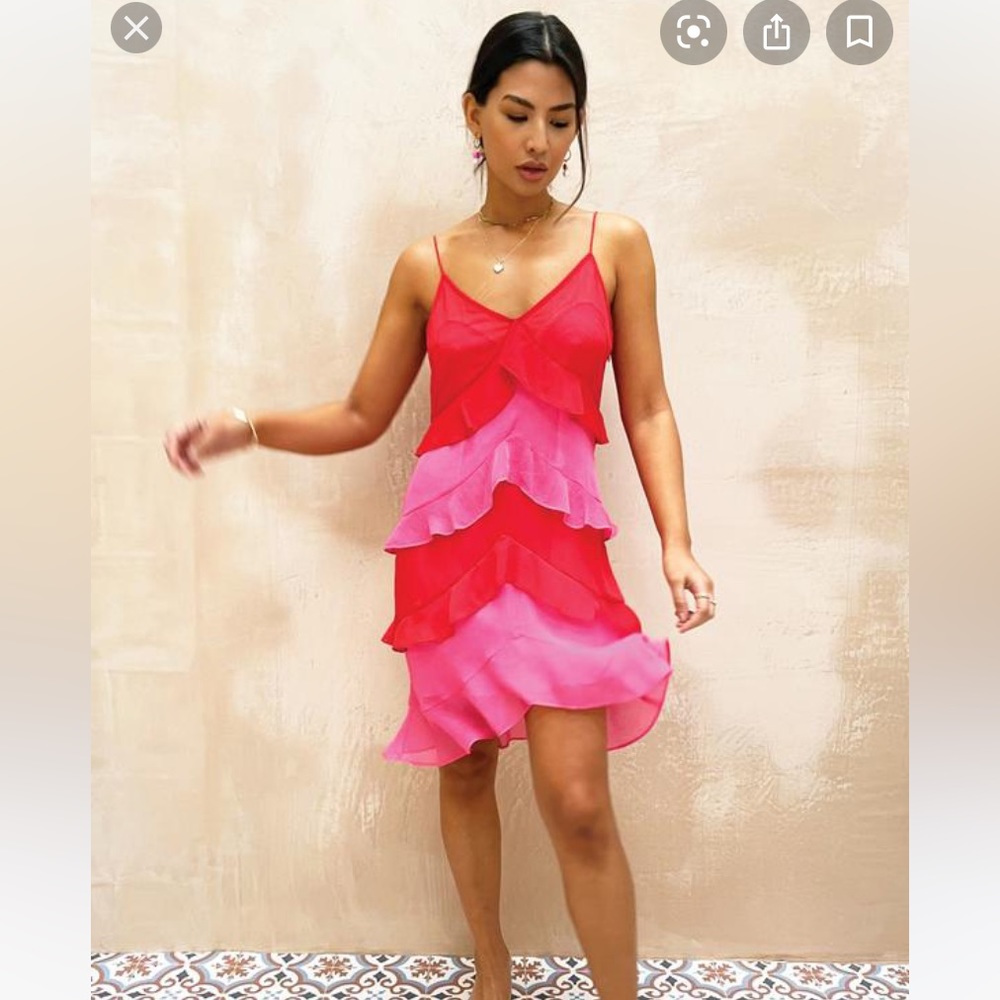 Never fully dressed ruffle dress
